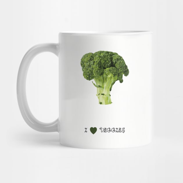 Broccoli - I love veggies by PrintablesPassions